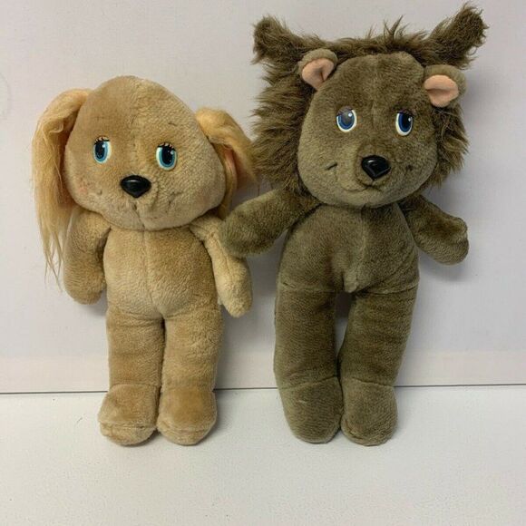 Vintage 1984 Tomy Get Along Gang Plush Lot - Picture 1 of 7